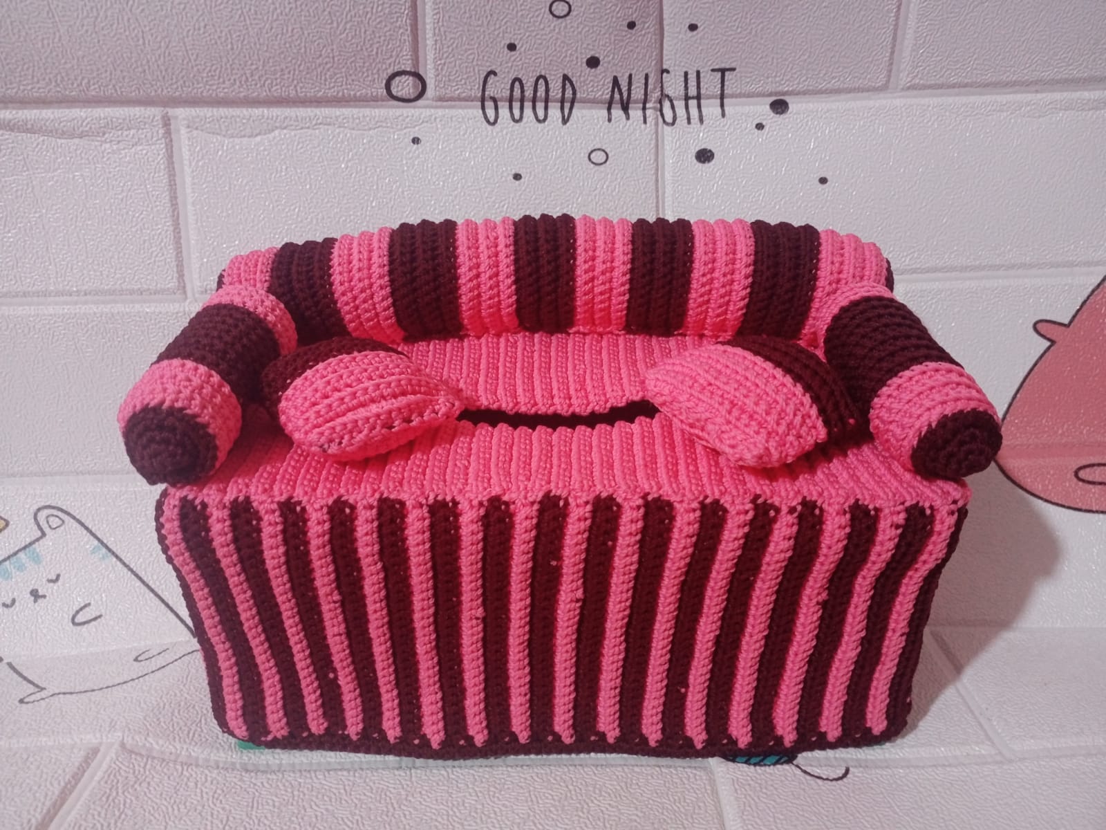 Kotak Tissue Berbagai Warna