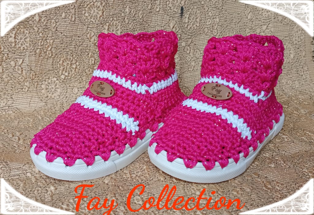 Sepatu Anak Rajut Handmade